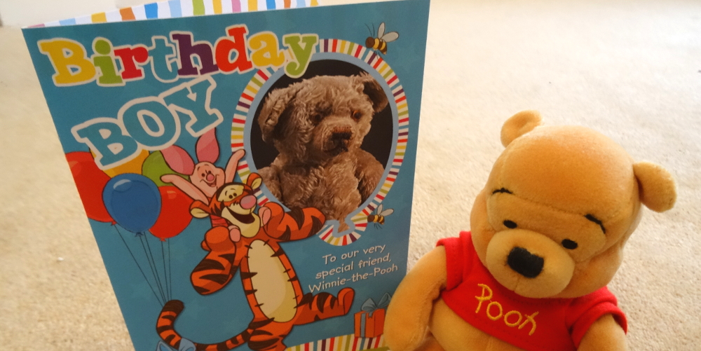 Pooh Bear is 90 years old today!